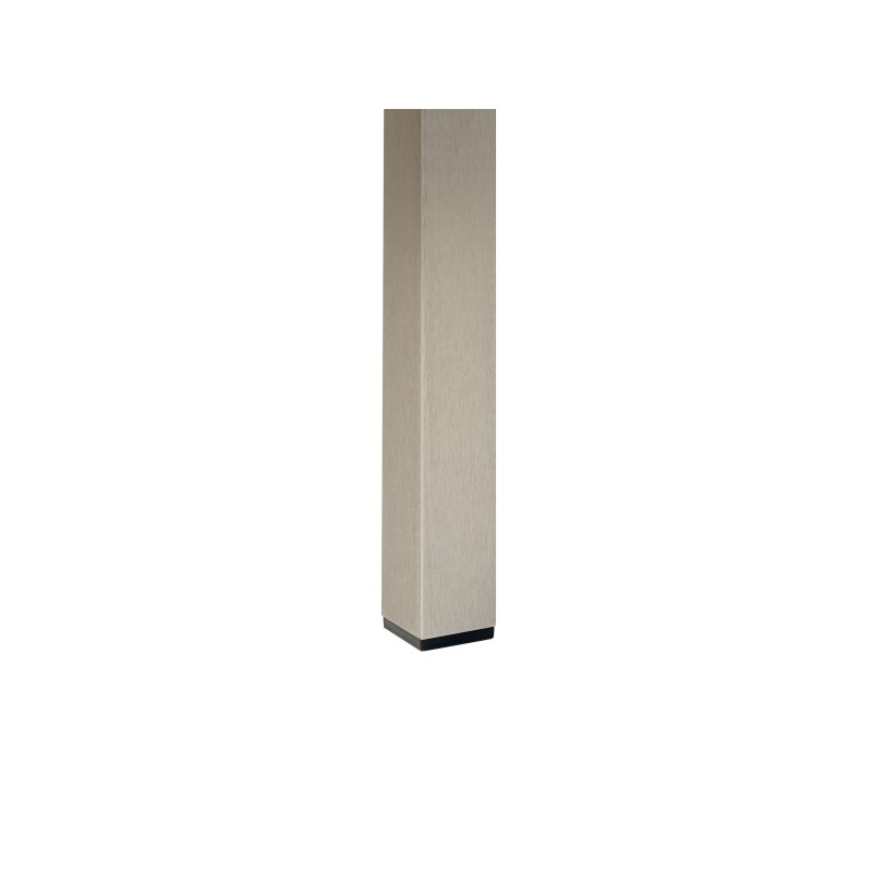 Stół ogrodowy VERNIO 180 cm 90 cm Metal Czarny/ srebrny Stół ogrodowy VERNIO 180 cm 90 cm Metal Czarny/ srebrny