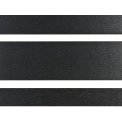Stół ogrodowy VERNIO 180 cm 90 cm Metal Czarny/ srebrny Stół ogrodowy VERNIO 180 cm 90 cm Metal Czarny/ srebrny