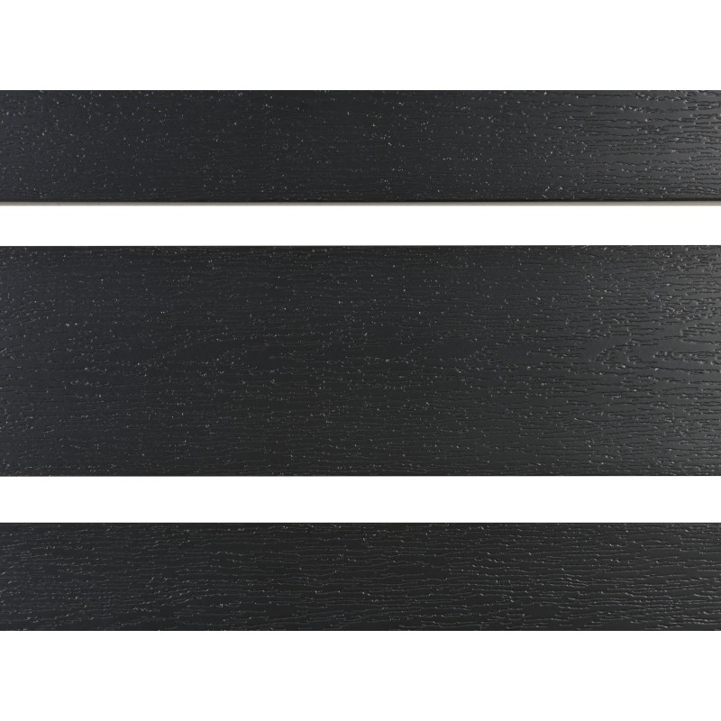 Stół ogrodowy VERNIO 180 cm 90 cm Metal Czarny/ srebrny Stół ogrodowy VERNIO 180 cm 90 cm Metal Czarny/ srebrny
