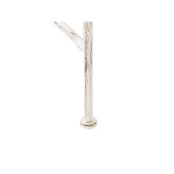 Ławka ogrodowa MILAZZO 130 cm Metal Biały Ławka ogrodowa MILAZZO 130 cm Metal Biały
