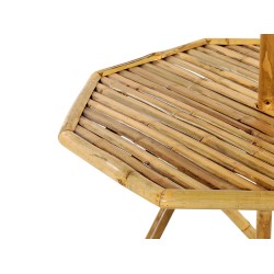 Stolik bistro MOLISE 85 cm 85 cm Drewno bambusowe Jasnobrązowy Stolik bistro MOLISE 85 cm 85 cm Drewno bambusowe Jasnobrązowy
