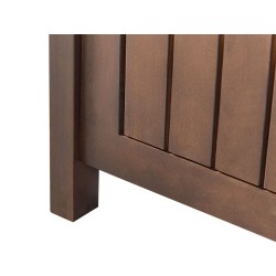 Ławka ogrodowa SOVANA 120 cm ze schowkiem Drewno akacjowe Ciemnobrązowy Ławka ogrodowa SOVANA 120 cm ze schowkiem Drewno akacjowe Ciemnobrązowy