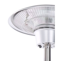 Promiennik na podczerwień wolnostojący ASKJA 1500 W Srebrny Promiennik na podczerwień wolnostojący ASKJA 1500 W Srebrny