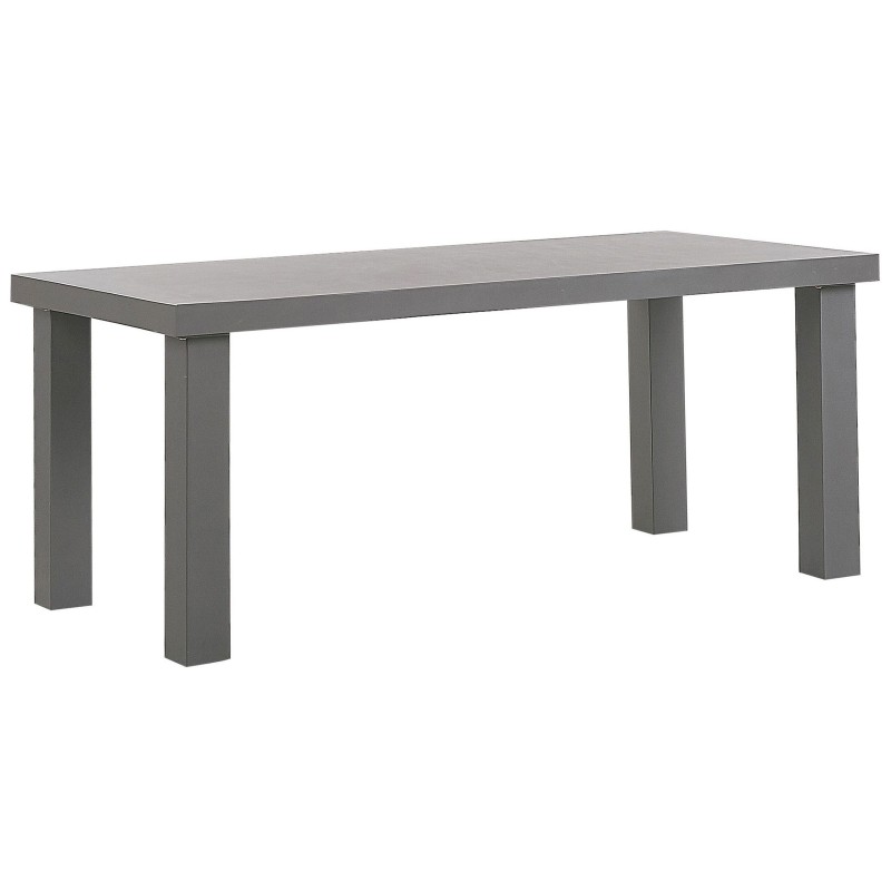 Stół ogrodowy TARANTO 180 cm 90 cm Beton Szary Stół ogrodowy TARANTO 180 cm 90 cm Beton Szary