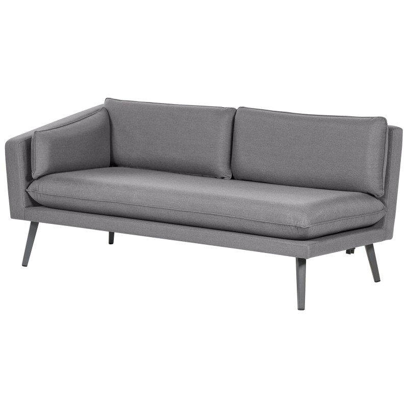 Sofa ogrodowa modułowa 5-osobowa szara LORETELLO Sofa ogrodowa modułowa 5-osobowa szara LORETELLO