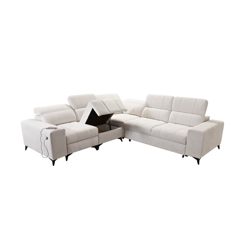Narożnik ballagio III Mix z funkcją spania oraz funkcją relax tkanina Spring 1101 Narożnik ballagio III Mix z funkcją spania oraz funkcją relax tkanina Spring 1101