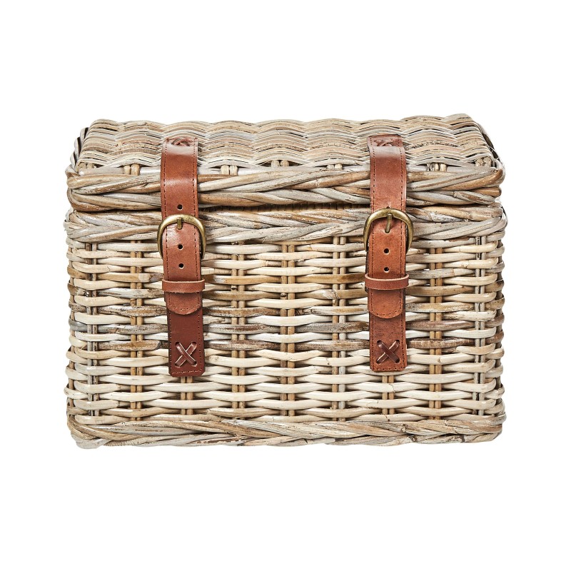 Zestaw 2 koszy IRBID Rattan Naturalny Zestaw 2 koszy IRBID Rattan Naturalny