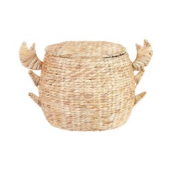Kosz na zabawki Krab KAKAMAS Plecionka Naturalny Kosz na zabawki Krab KAKAMAS Plecionka Naturalny