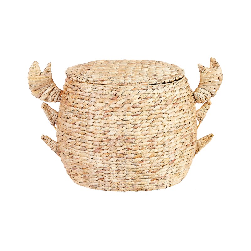 Kosz na zabawki Krab KAKAMAS Plecionka Naturalny Kosz na zabawki Krab KAKAMAS Plecionka Naturalny