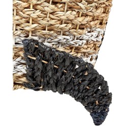 Kosz na zabawki Rakieta PAARL Trawa morska Naturalny Kosz na zabawki Rakieta PAARL Trawa morska Naturalny