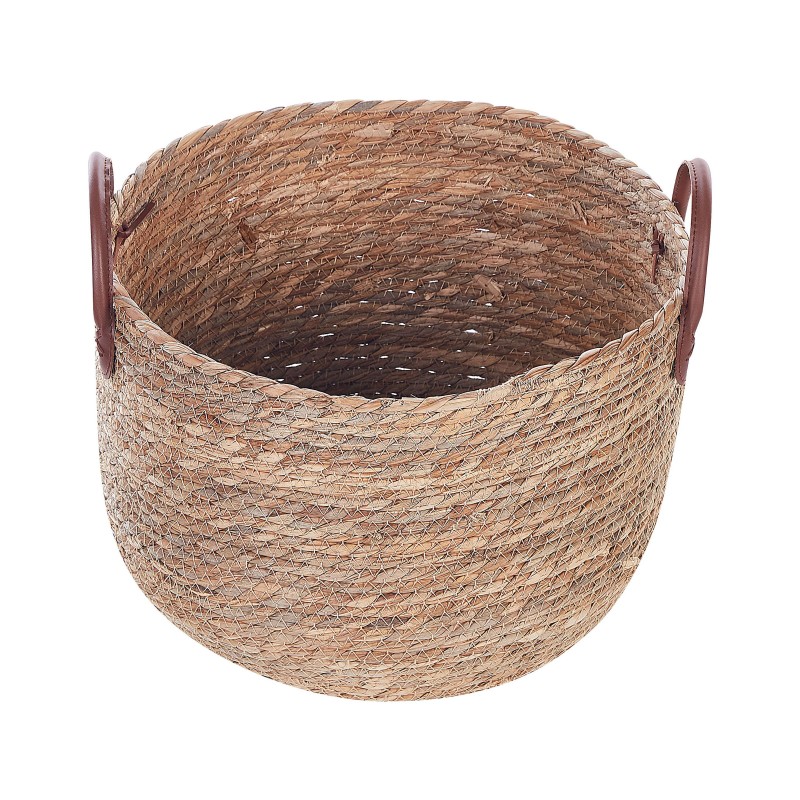 Zestaw 3 koszy SAYJAR Trawa morska Naturalny Zestaw 3 koszy SAYJAR Trawa morska Naturalny