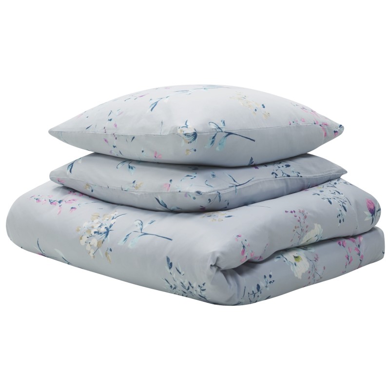 Komplet pościeli EVERGREEN Bawełna satynowa 200 x 220 cm Błękitny Komplet pościeli EVERGREEN Bawełna satynowa 200 x 220 cm Błękitny