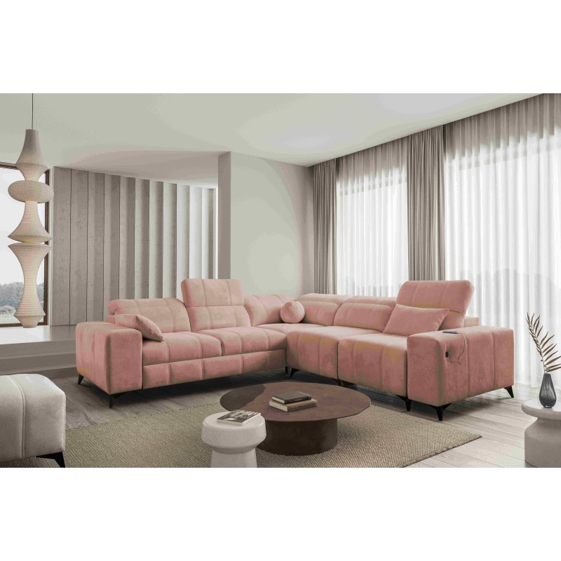 Ballagio III corner sofa with a sleeping function - an elegant and functional piece of furniture Ballagio III corner sofa with a sleeping function - an elegant and functional piece of furniture