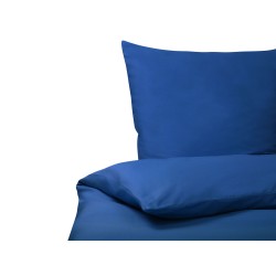 Komplet pościeli HARMONRIDGE Bawełna satynowa 135 x 200 cm Ciemnoniebieski