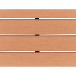 Stół ogrodowy AVETRANA 50 cm 150 cm Czarny Stół ogrodowy AVETRANA 50 cm 150 cm Czarny