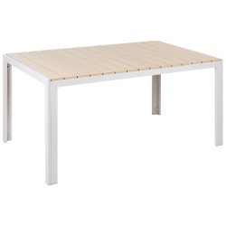 Stół ogrodowy COMO 150 cm 90 cm Beżowy