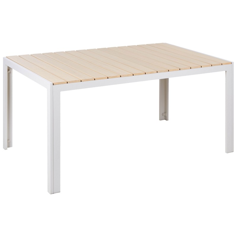 Stół ogrodowy COMO 150 cm 90 cm Beżowy Stół ogrodowy COMO 150 cm 90 cm Beżowy