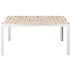 Stół ogrodowy COMO 150 cm 90 cm Beżowy Stół ogrodowy COMO 150 cm 90 cm Beżowy