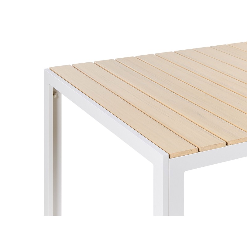 Stół ogrodowy COMO 150 cm 90 cm Beżowy Stół ogrodowy COMO 150 cm 90 cm Beżowy