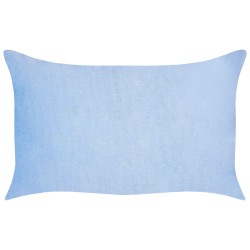 Zestaw 2 poduszek dekoracyjnych MILLET Sztruks 30 x 50 cm Niebieski Wzór geometryczny Zestaw 2 poduszek dekoracyjnych MILLET Sztruks 30 x 50 cm Niebieski Wzór geometryczny