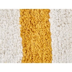 Zestaw 2 poduszek dekoracyjnych HELIANTHUS Bawełna 30 x 50 cm Biały W paski Zestaw 2 poduszek dekoracyjnych HELIANTHUS Bawełna 30 x 50 cm Biały W paski
