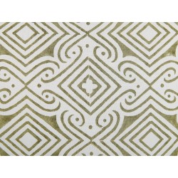 Poduszka dekoracyjna LARICS Bawełna 45 x 45 cm Zielony Wzór orientalny Poduszka dekoracyjna LARICS Bawełna 45 x 45 cm Zielony Wzór orientalny