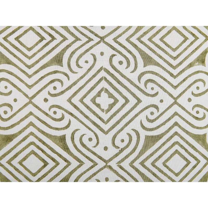 Poduszka dekoracyjna LARICS Bawełna 45 x 45 cm Zielony Wzór orientalny Poduszka dekoracyjna LARICS Bawełna 45 x 45 cm Zielony Wzór orientalny