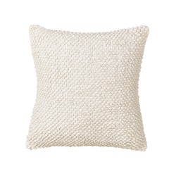 Poduszka dekoracyjna JOARA Bawełna 50 x 50 cm Jasnobeżowy Jednolity Poduszka dekoracyjna JOARA Bawełna 50 x 50 cm Jasnobeżowy Jednolity