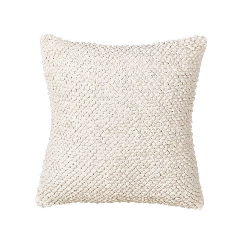Poduszka dekoracyjna JOARA Bawełna 50 x 50 cm Jasnobeżowy Jednolity Poduszka dekoracyjna JOARA Bawełna 50 x 50 cm Jasnobeżowy Jednolity