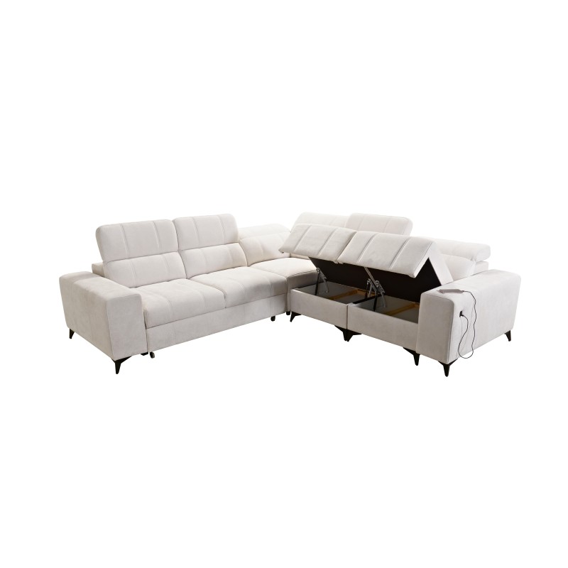 Ballagio III corner sofa with a sleeping function - an elegant and functional piece of furniture Ballagio III corner sofa with a sleeping function - an elegant and functional piece of furniture