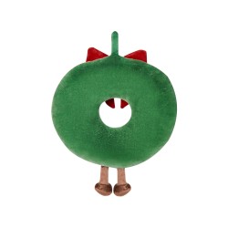2 poduszki dekoracyjne świąteczny motyw ⌀ 45 cm zielone BONBON 2 poduszki dekoracyjne świąteczny motyw ⌀ 45 cm zielone BONBON