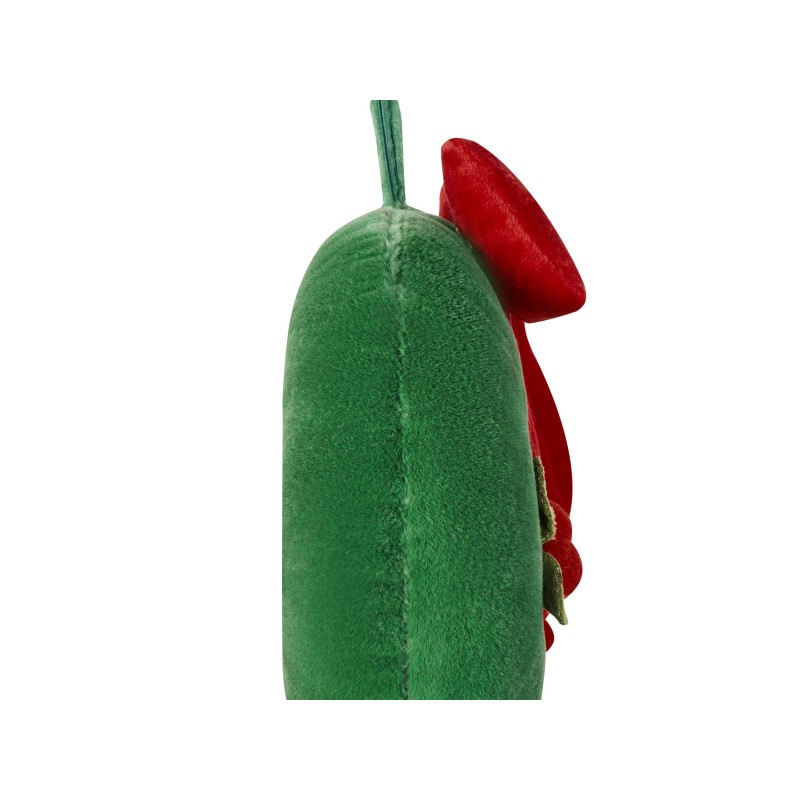 2 poduszki dekoracyjne świąteczny motyw ⌀ 45 cm zielone BONBON 2 poduszki dekoracyjne świąteczny motyw ⌀ 45 cm zielone BONBON