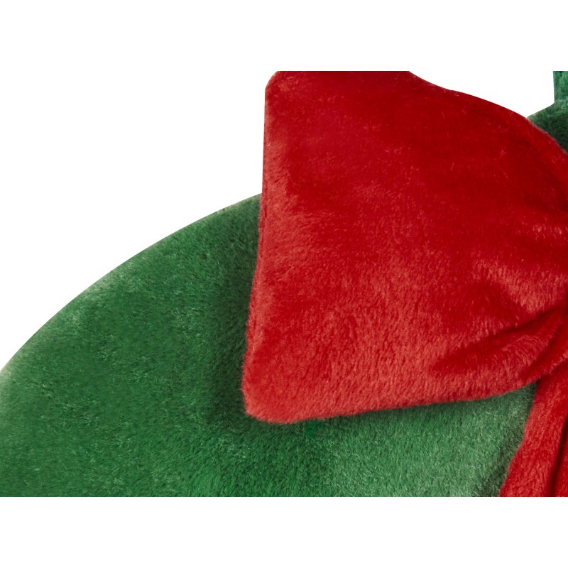 2 poduszki dekoracyjne świąteczny motyw ⌀ 45 cm zielone BONBON 2 poduszki dekoracyjne świąteczny motyw ⌀ 45 cm zielone BONBON