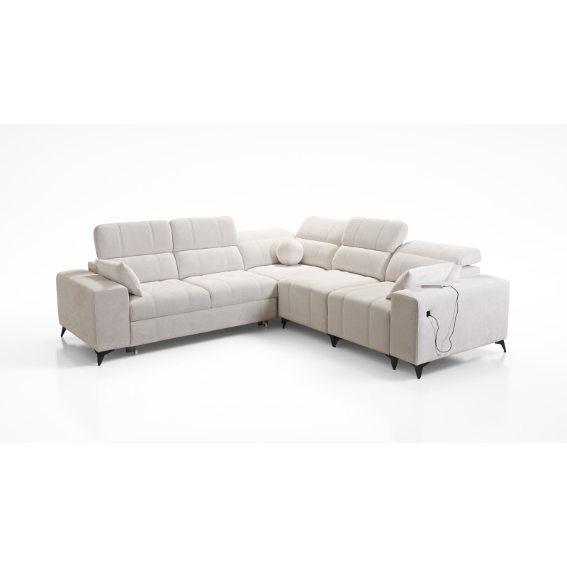 Ballagio III corner sofa with a sleeping function - an elegant and functional piece of furniture Ballagio III corner sofa with a sleeping function - an elegant and functional piece of furniture