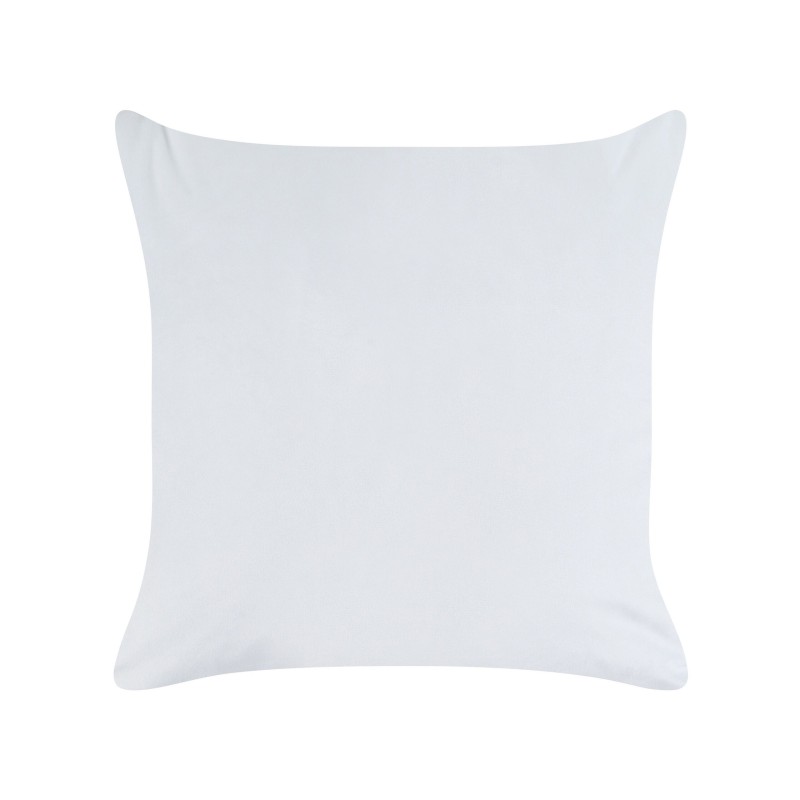 2 welurowe poduszki dekoracyjne dla dzieci z motywem lasu 45 x 45 cm miętowe FOOTHILL 2 welurowe poduszki dekoracyjne dla dzieci z motywem lasu 45 x 45 cm miętowe FOOTHILL