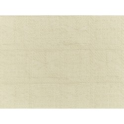Narzuta na łóżko MARAKA Bawełna 150 x 200 cm Jasnobeżowy Narzuta na łóżko MARAKA Bawełna 150 x 200 cm Jasnobeżowy