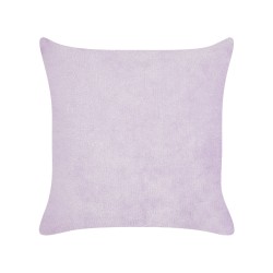 Zestaw 2 poduszek dekoracyjnych MILLET Sztruks 43 x 43 cm Fioletowy Wzór geometryczny Zestaw 2 poduszek dekoracyjnych MILLET Sztruks 43 x 43 cm Fioletowy Wzór geometryczny