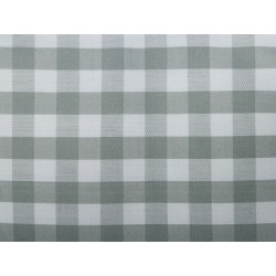 Zestaw 2 poduszek dekoracyjnych TALYA 45 x 45 cm Miętowy W kratkę Zestaw 2 poduszek dekoracyjnych TALYA 45 x 45 cm Miętowy W kratkę
