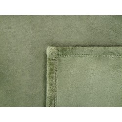 Koc BAYBURT 150 x 200 cm Zielony Koc BAYBURT 150 x 200 cm Zielony