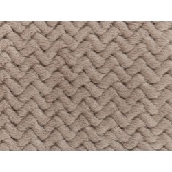 Narzuta na łóżko SURMI Sztuczne futro 150 x 200 cm Jasnobrązowy Narzuta na łóżko SURMI Sztuczne futro 150 x 200 cm Jasnobrązowy