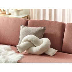 Poduszka dekoracyjna GLADIOLUS Boucle 172 x 14 cm Złamana biel Jednolity Poduszka dekoracyjna GLADIOLUS Boucle 172 x 14 cm Złamana biel Jednolity