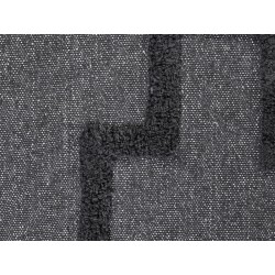 Koc CHACK Bawełna 200 x 220 cm Ciemnoszary Koc CHACK Bawełna 200 x 220 cm Ciemnoszary