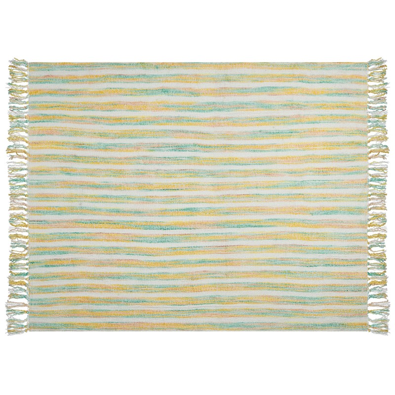 Koc NUWAR 130 x 170 cm Żółty Koc NUWAR 130 x 170 cm Żółty