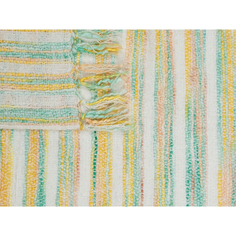 Koc NUWAR 130 x 170 cm Żółty Koc NUWAR 130 x 170 cm Żółty