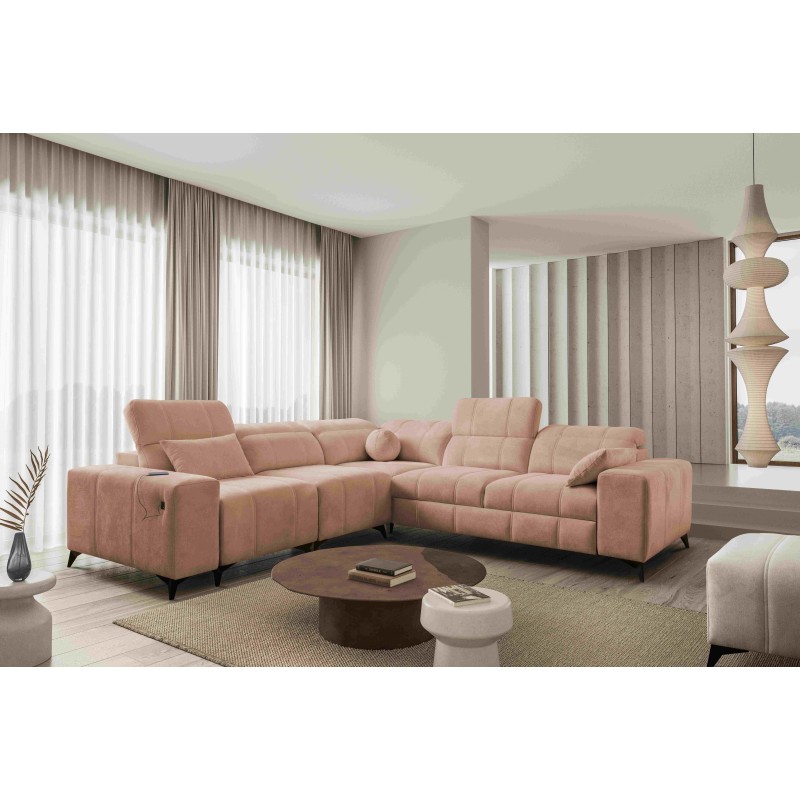 Ballagio III corner sofa with a sleeping function - an elegant and functional piece of furniture Ballagio III corner sofa with a sleeping function - an elegant and functional piece of furniture
