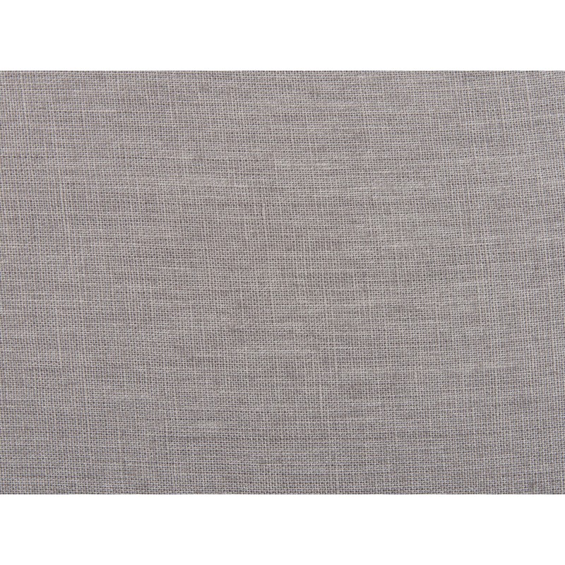 Zestaw 2 poduszek dekoracyjnych CARPINUS Len 45 x 45 cm Szary Jednolity Zestaw 2 poduszek dekoracyjnych CARPINUS Len 45 x 45 cm Szary Jednolity