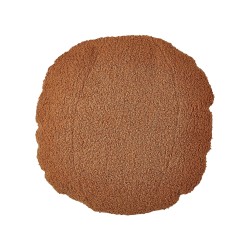 Zestaw 2 poduszek dekoracyjnych RUTABAGA Boucle 30 x 30 cm Brązowy Jednolity Zestaw 2 poduszek dekoracyjnych RUTABAGA Boucle 30 x 30 cm Brązowy Jednolity