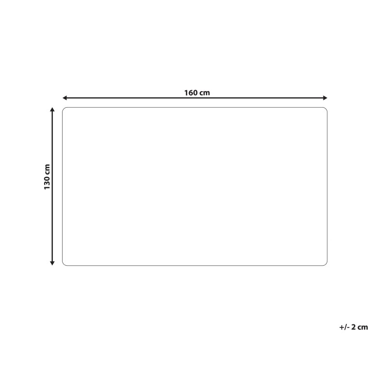 Koc ACACIA Bawełna 130 x 160 cm Beżowy Koc ACACIA Bawełna 130 x 160 cm Beżowy