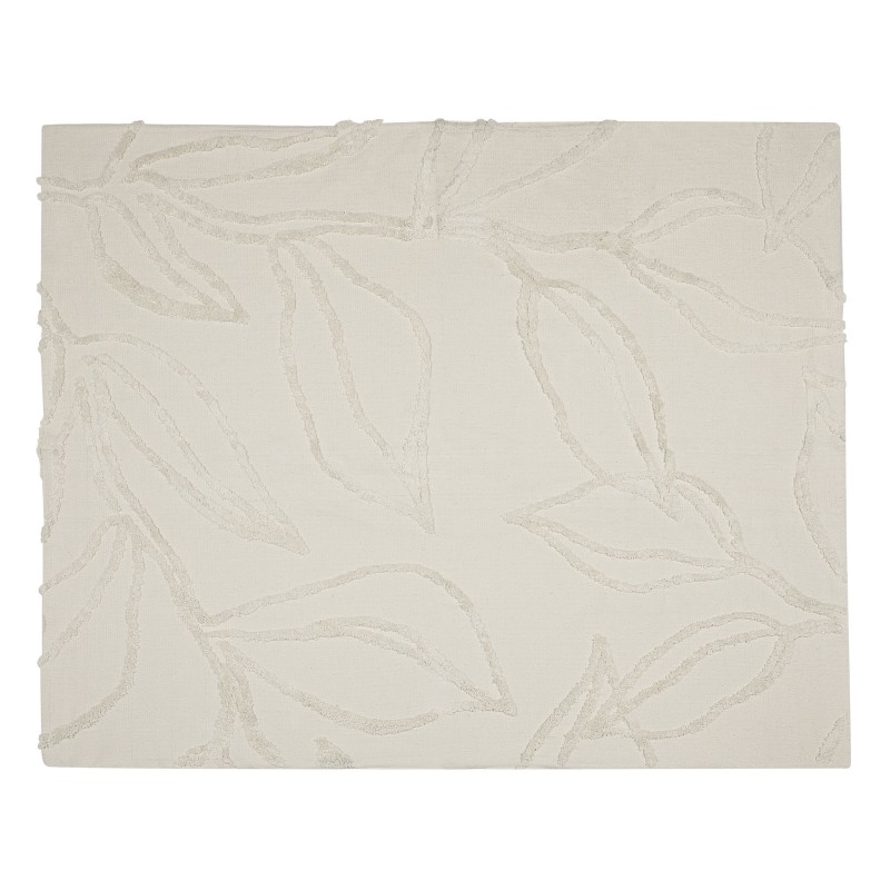 Koc ACACIA Bawełna 130 x 160 cm Beżowy Koc ACACIA Bawełna 130 x 160 cm Beżowy