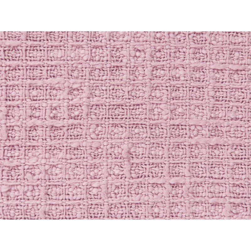 Zestaw 2 poduszek dekoracyjnych TANSY Bawełna 40 x 60 cm Różowy Jednolity Zestaw 2 poduszek dekoracyjnych TANSY Bawełna 40 x 60 cm Różowy Jednolity